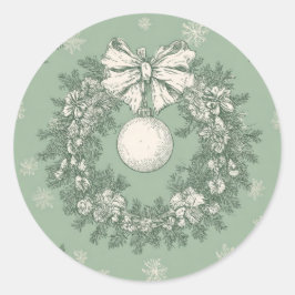 Adesivo de Natal Verde