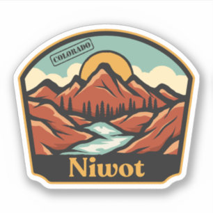 Adesivo de Niwot, Colorado