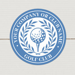 Adesivo de Nome Personalizado Classic Golf Nome Az