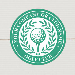 Adesivo de Nome Personalizado Classic Golf Nome Ve