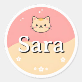 Adesivo de Nome Personalizado para Crianças – Desi