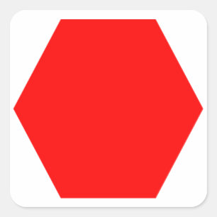 Adesivo de octógono vermelho (para cozinheiros com