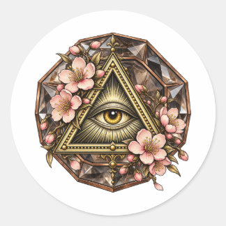 Adesivo de Olho de Flor de Cerejeira