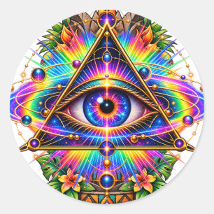 Adesivo de Olho de Órbita Prismática