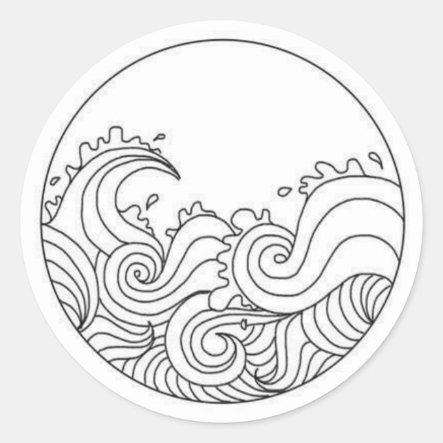 Adesivo de onda (Frente)