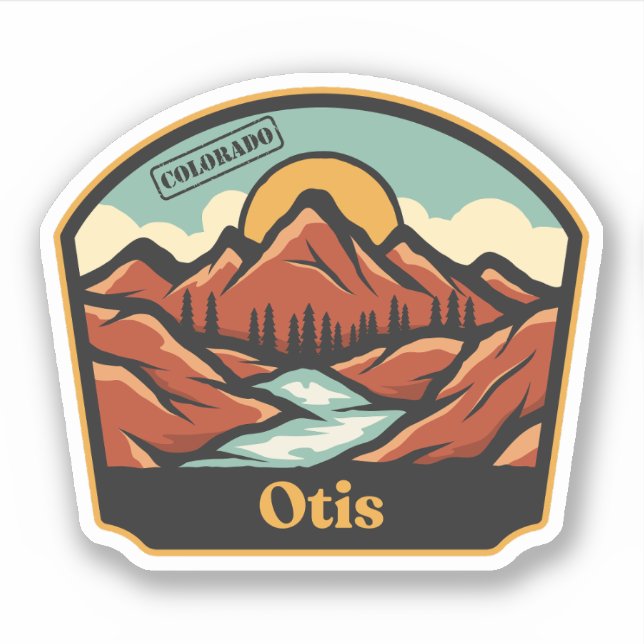 Adesivo de Otis, Colorado (Frente)