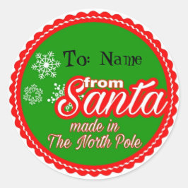 Adesivo De Papais noeis Personalizados