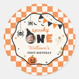 Adesivo de papel de aniversário de Halloween Assus