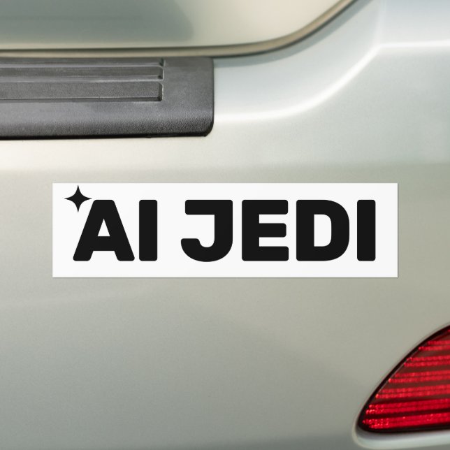 Adesivo de Para-choque AI Jedi™ (No carro)