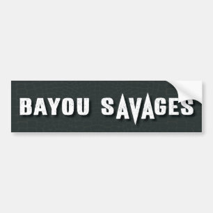 Adesivo de para-choque Bayou Savages