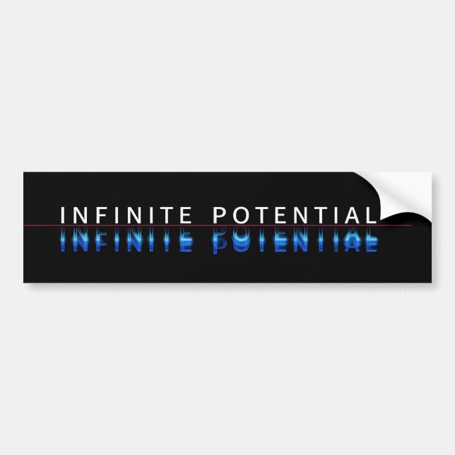 Adesivo de Para-choque com Erro de Potencial Infin (Frente)