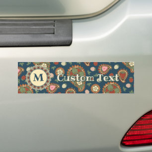 Adesivo de Para-choque com Padrão Paisley de Moran