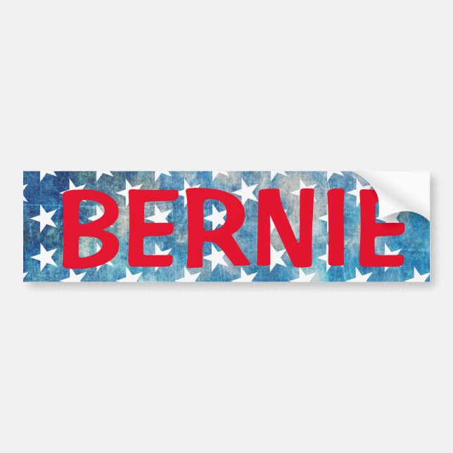Adesivo de Para-choque de Bernie Sanders (Frente)