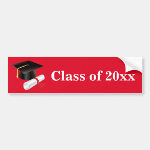 Adesivo de Para-choque de Graduado