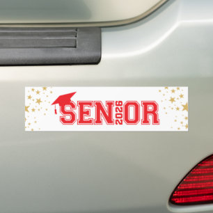 Adesivo de Para-choque de Graduado Sênior