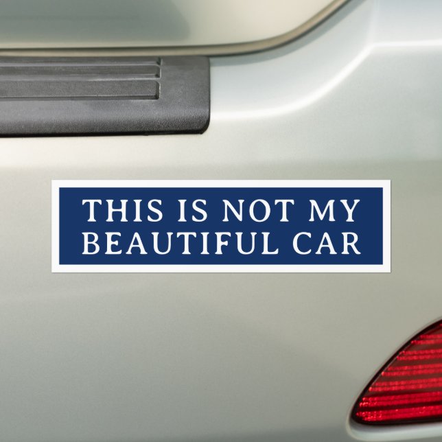 Adesivo de Para-choque de Letra Personalizável par (No carro)