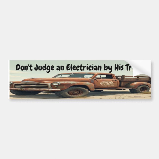 Adesivo de Para-choque de Profissional Autônomo Di (Frente)