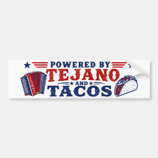 Adesivo de Para-choque de Tejano & Tacos