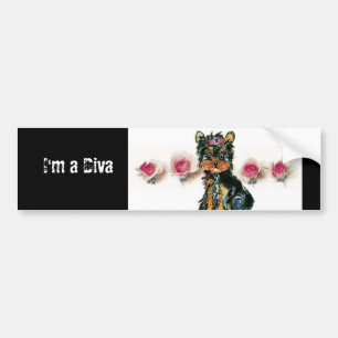 Adesivo de Para-choque Diva