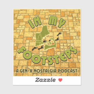 Adesivo de Para-choque do In My Footsteps Podcast 