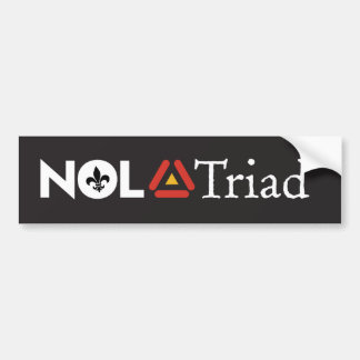 Adesivo de para-choque do NOLA Triad
