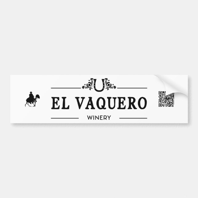 Adesivo de Para-choque El Vaquero (Frente)