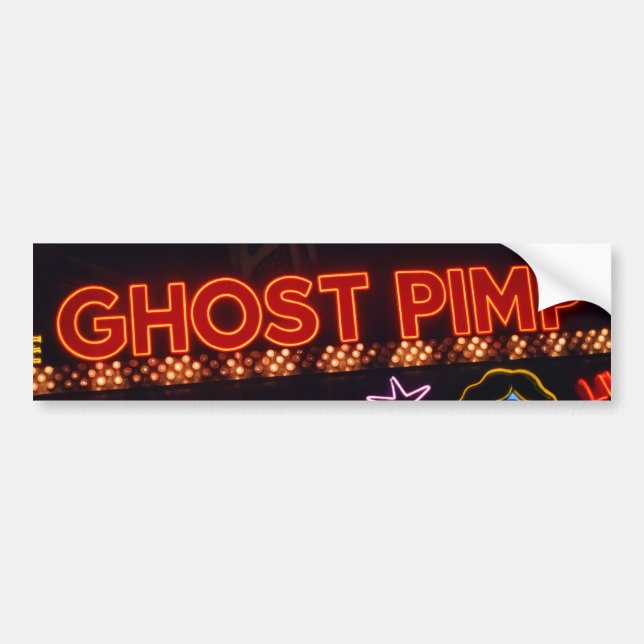 Adesivo de Para-choque Ghost Pimp (Frente)