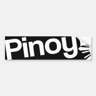 Adesivo de Para-choque Pinoy