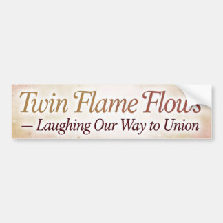 Adesivo de para-choque Twin Flame Flows Rindo