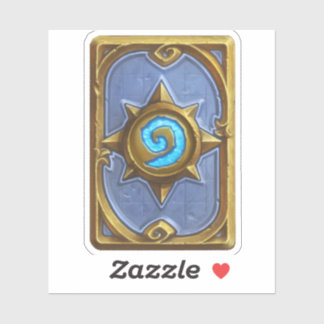 Adesivo de parte de trás de carta de Hearthstone