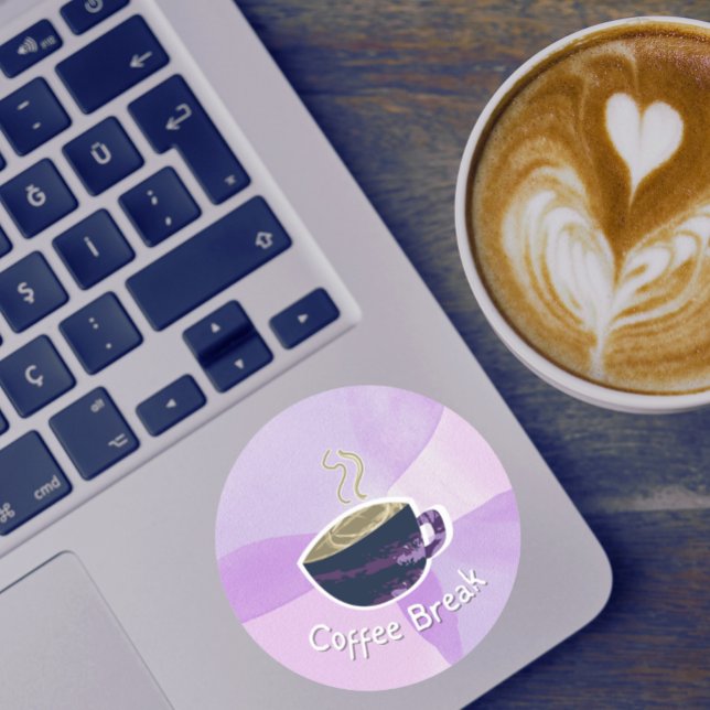 Adesivo de Pausa para Café (Criador carregado)