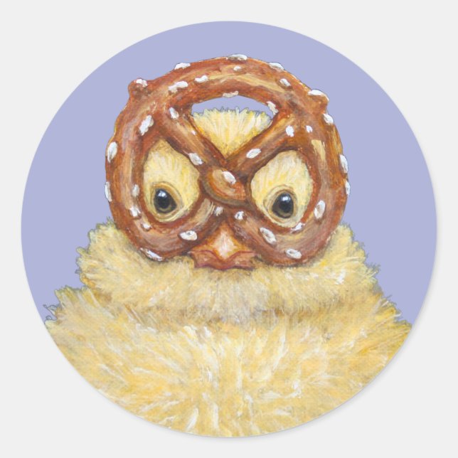 Adesivo de pia e pretzel (Frente)