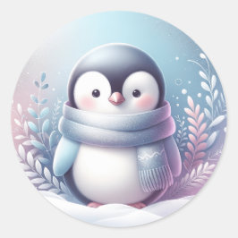 Adesivo de pinguim