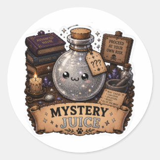 Adesivo de Poção de Fantasia Divertida Suco Mister