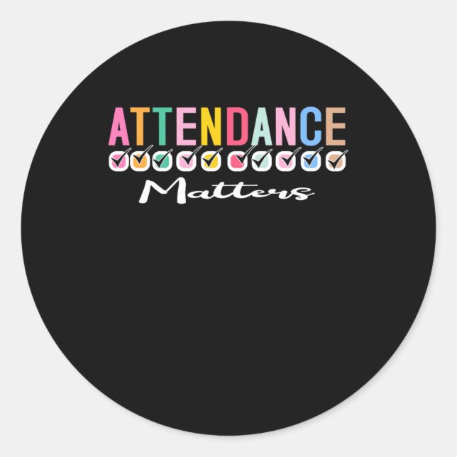 Adesivo de presença (Frente)