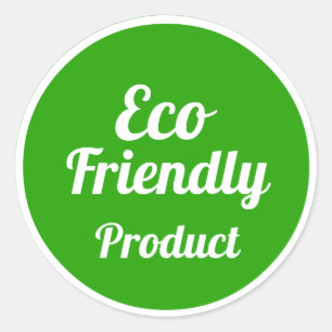 Adesivo de produto ecológico