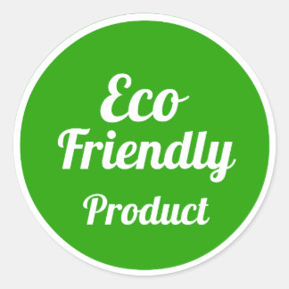 Adesivo de produto ecológico