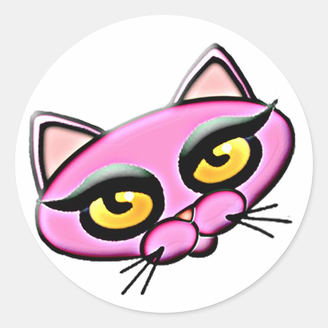 Adesivo de Qat Retro (Frente)