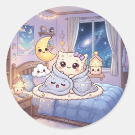 Adesivo de Quarto de Dormir Fofo