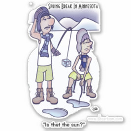 Adesivo de recorte personalizado de quebra de mola