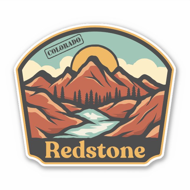 Adesivo de Redstone, Colorado (Frente)