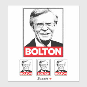 Adesivo de retrato de bolton