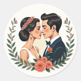 Adesivo de Romance Vintage