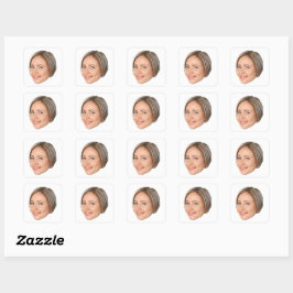 Adesivo de Rosto Personalizado, Adesivos Personali