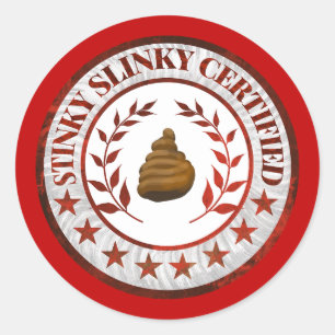 Adesivo de RV Certificado Stinky Slinky