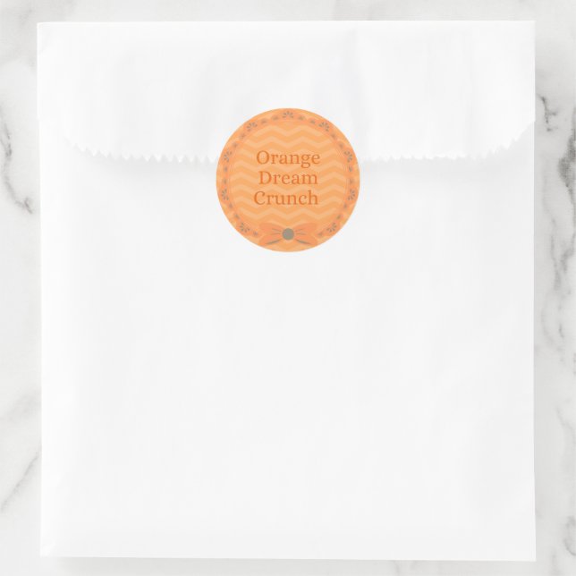 Adesivo de Sabor 'Laranja Sonho Crocante' (Bolsa)