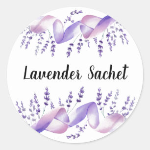 Adesivo de Sachê de Lavanda Ramalhetes de Lavanda