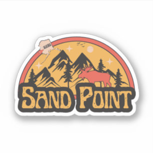 Adesivo de Sand Point, Alasca