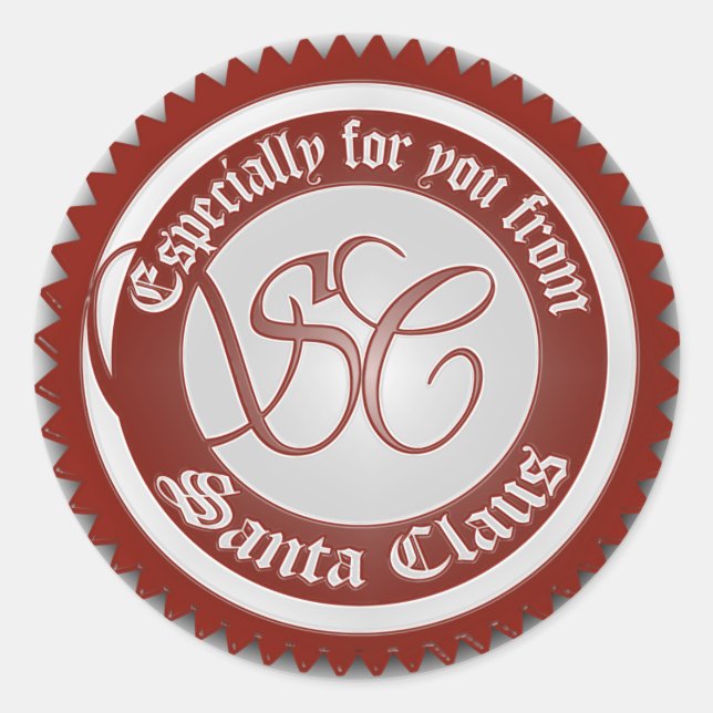 Adesivo De Santa Claus Sticker (Frente)