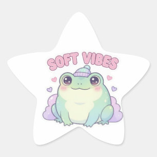 Adesivo de Sapo com Vibrações Suaves Cute Sapo Sor